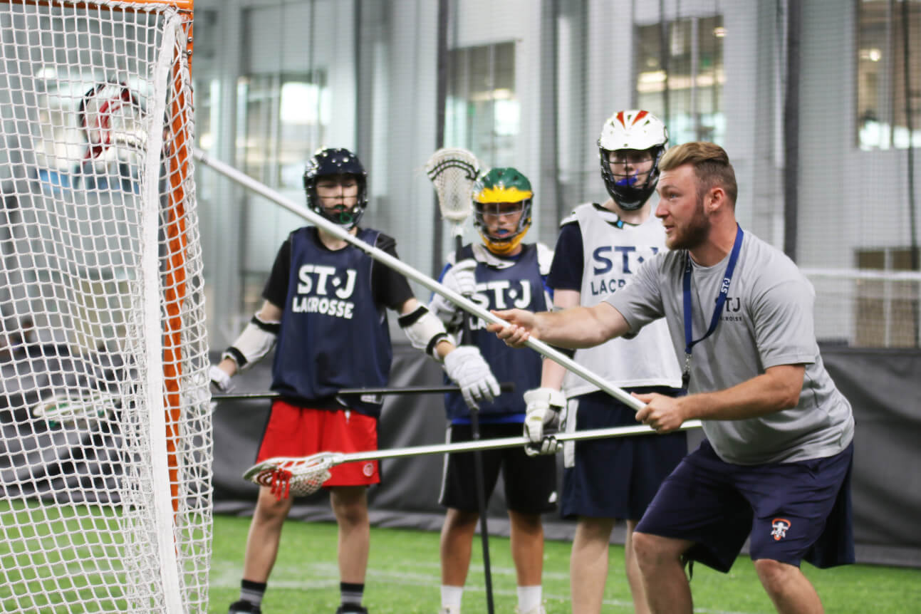 boys lacrosse camp instruction